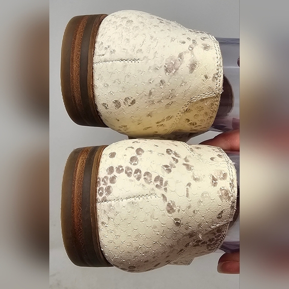 Lucky Brand Women's Canyen Leather Flat Loafer Shoes Slip On Size 7.5 Stucco - Picture 10 of 13